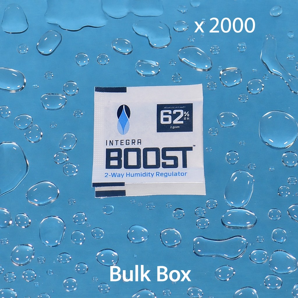 Produktbild von Integra Boost - 62% Humidity Pack Size 2g unwrapped, 2000 Stk. Bulk Box
