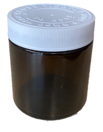 Produktbild von Weithalsglas Amber Ointment Jar R3/70 250ml, 70 Stk.