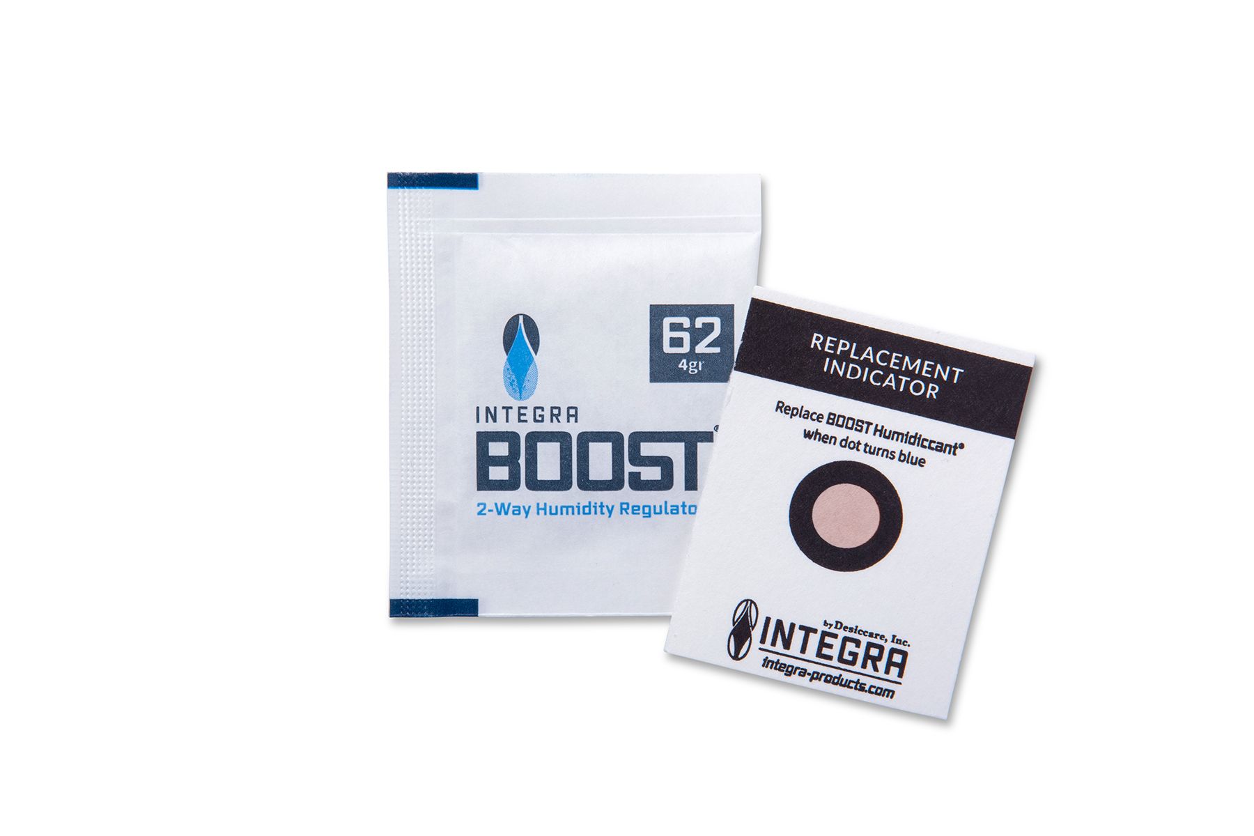 Produktbild von Integra Boost - 62% Humidity Pack Size 4g unwrapped - 1000 Stk. Bulk Box