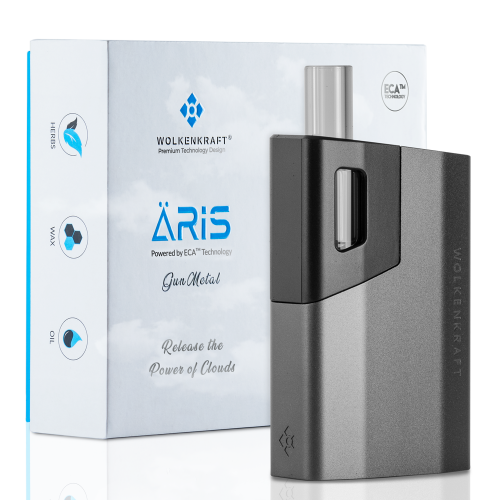Produktbild von WOLKENKRAFT® ÄRiS Vaporizer (Gun Metal), 1 Stk.
