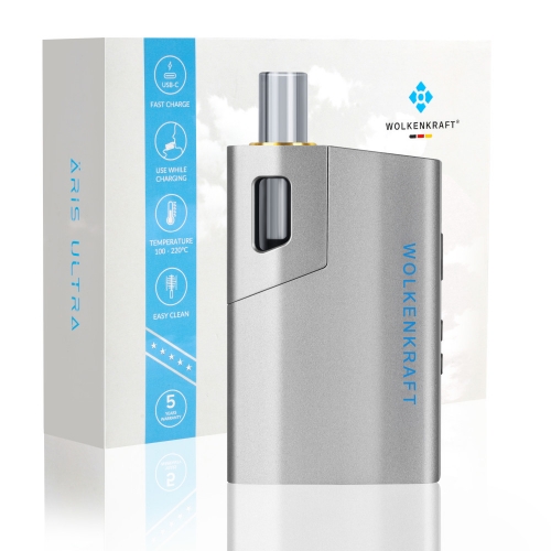Produktbild von WOLKENKRAFT® ÄRiS ULTRA Vaporizer (Gun Metal), 1 Stk.