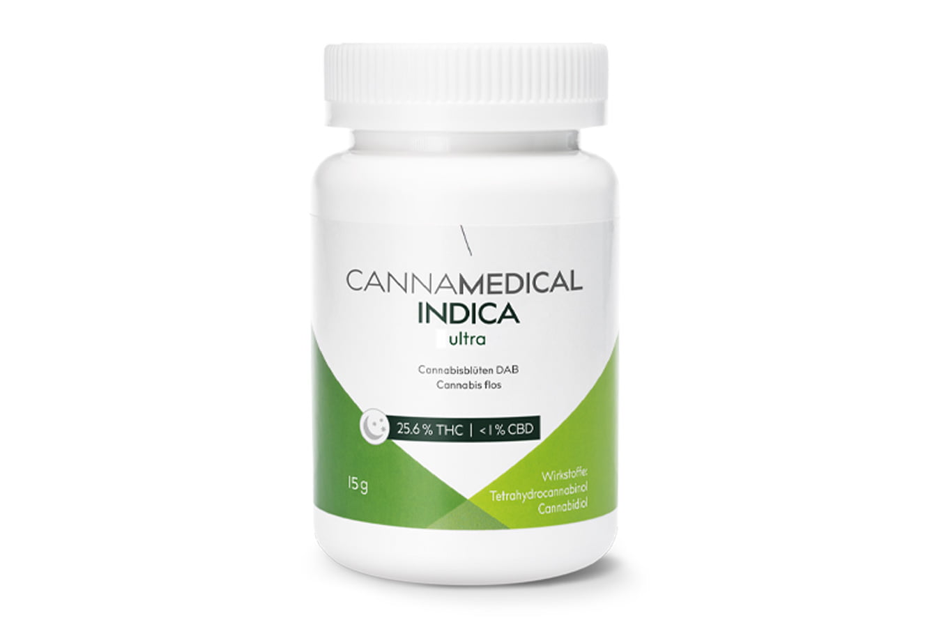 Produktbild von Cannamedical Indica Ultra (Crazy Rntz) 15g
