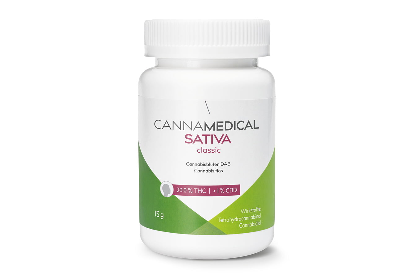 Produktbild von Cannamedical Sativa Classic (Lemon Slushie) 15g