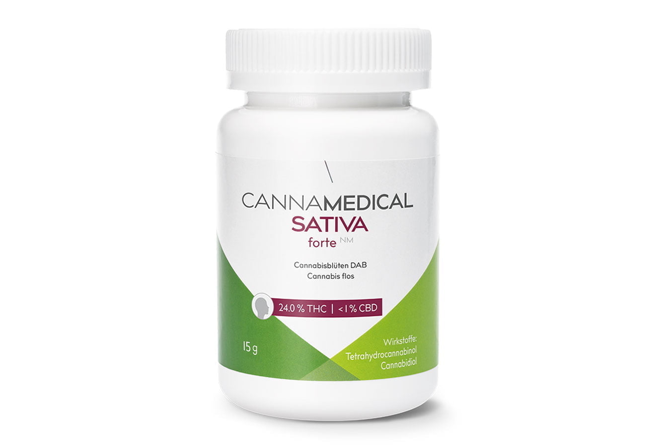 Produktbild von Cannamedical Sativa Forte NM (Wedding Tree) 15g