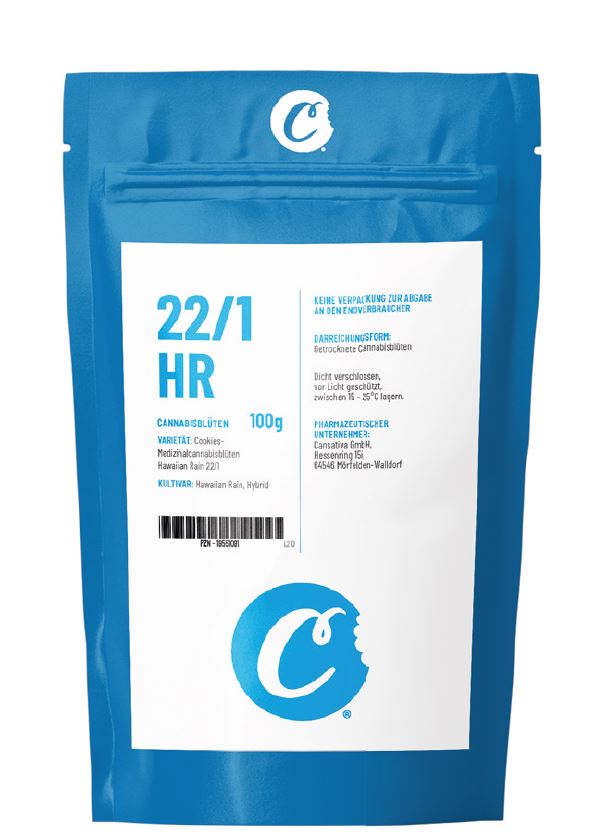 Produktbild von Cookies 22/1 Hawaiian Rain 100g