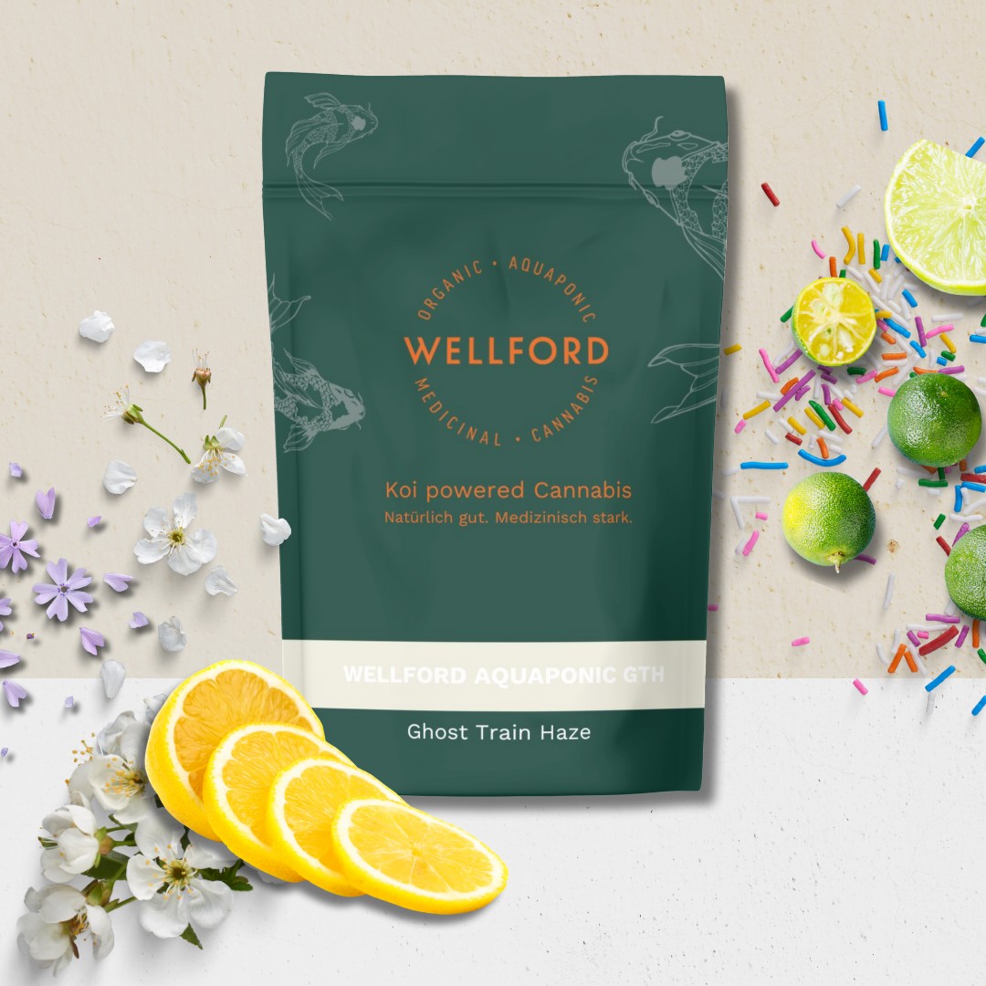 Produktbild von Wellford AQUAPONIC 23/1 GTH (Ghost Train Haze) 100g