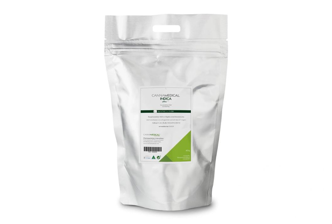 Produktbild von Cannamedical Indica Ultra BC (Grape Pie) 400g