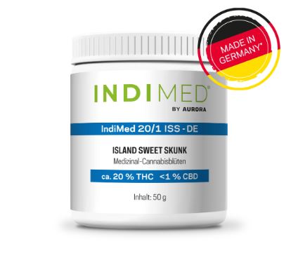 Produktbild von Indimed 20/1 ISS-DE (Island Sweet Skunk) 50g