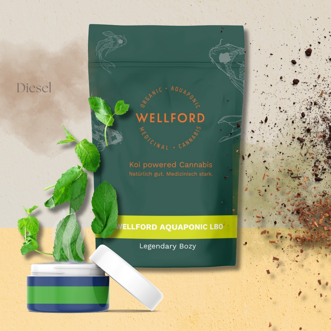 Produktbild von Wellford AQUAPONIC 29/1 LBO (Legendary Bozy) 100g