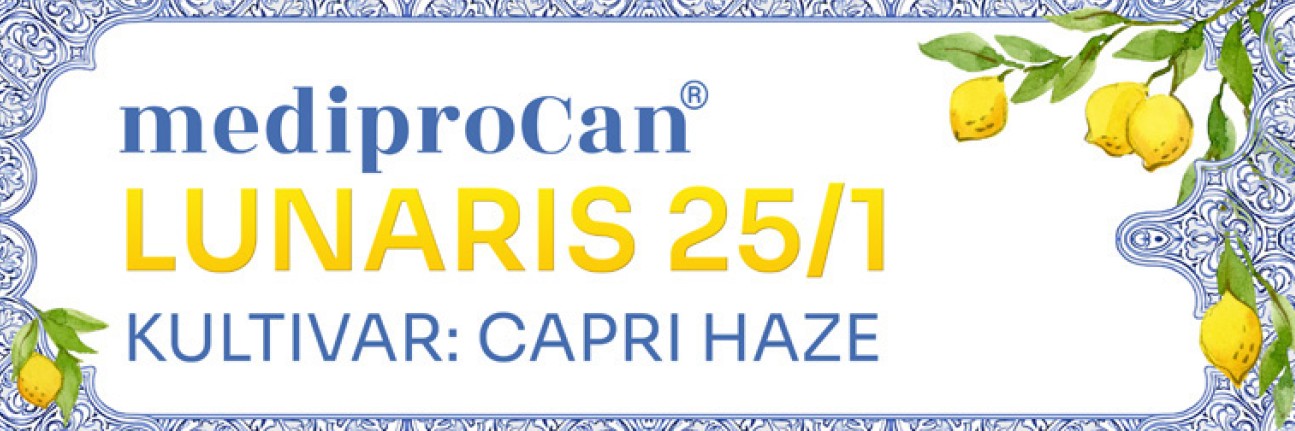 Produktbild von mediproCan Lunaris 25/1 Capri Haze 250g