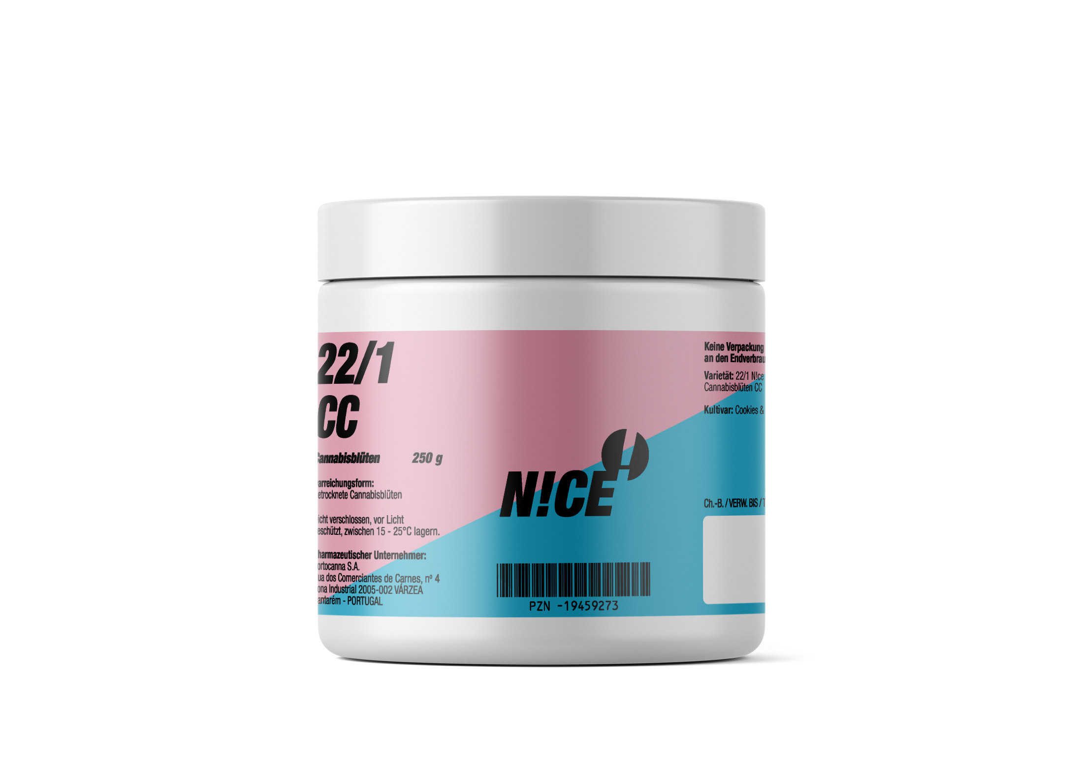 Produktbild von NICE 22/1 CC (Cookies & Cream) 250g