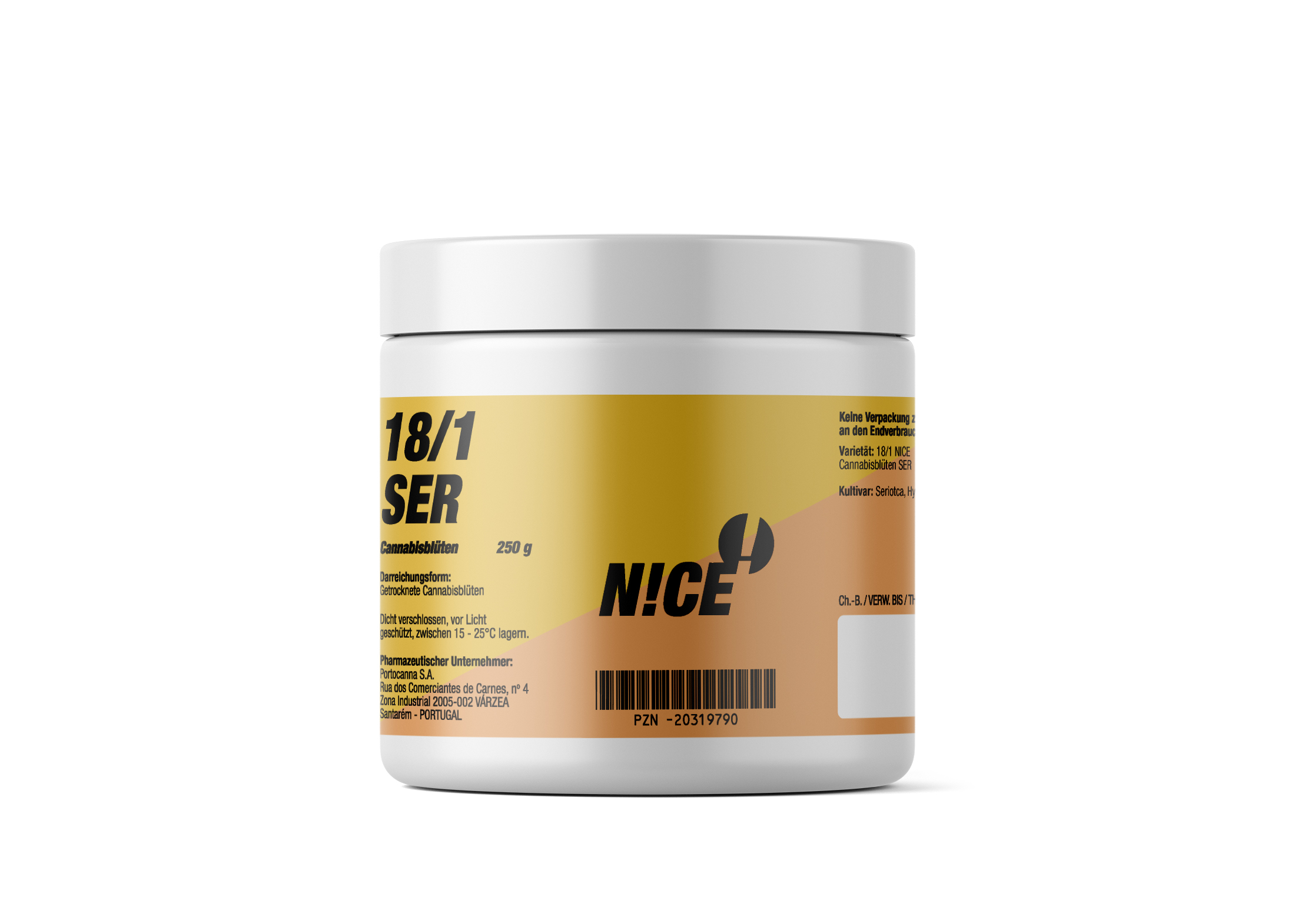 Produktbild von NICE 18/1 SER (Seriotica) 250g