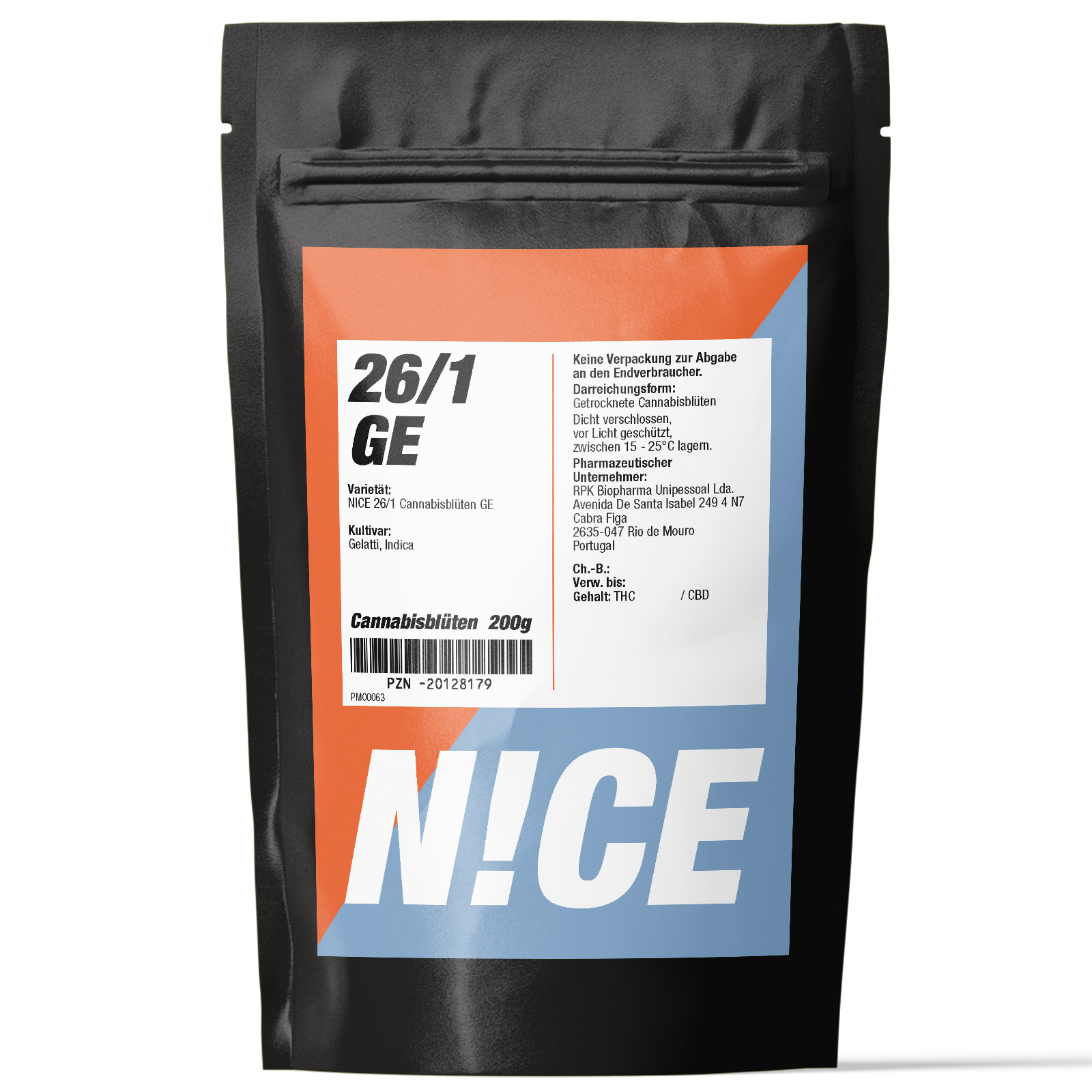 Produktbild von NICE 26/1 GE (Gelatti) 200g