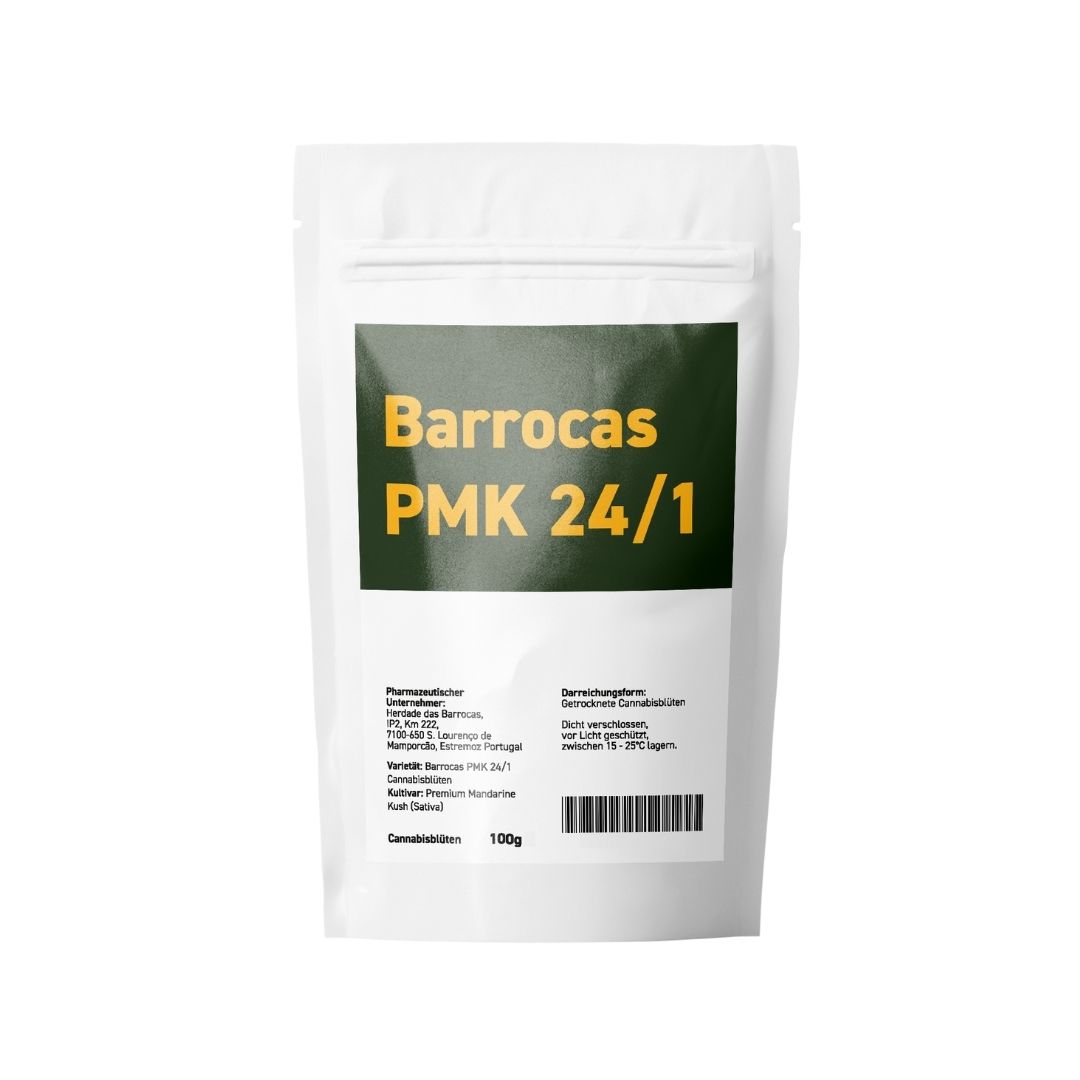 Produktbild von Barrocas PMK 24/1 (Premium Mandarine Kush) 100g
