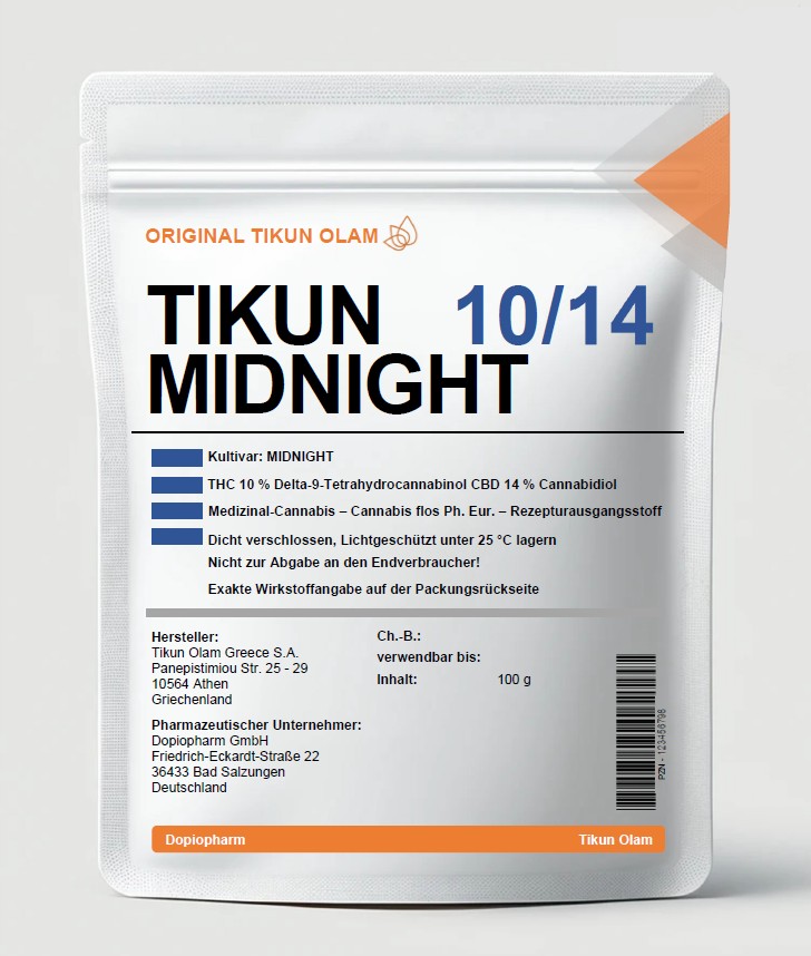 Produktbild von TIKUN Midnight 10/14  100g