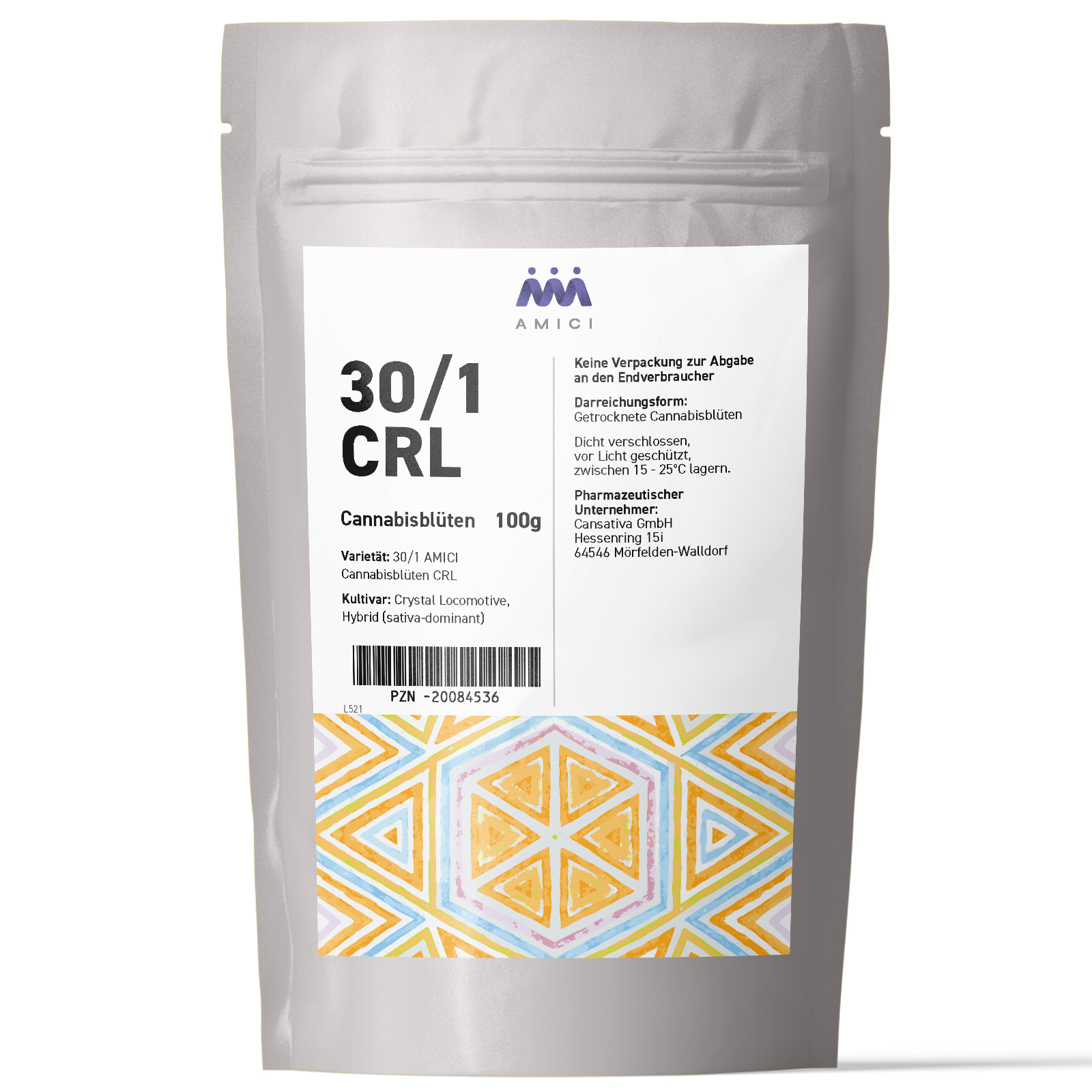Produktbild von 30/1 Amici CRL (Crystal Locomotive) 100g