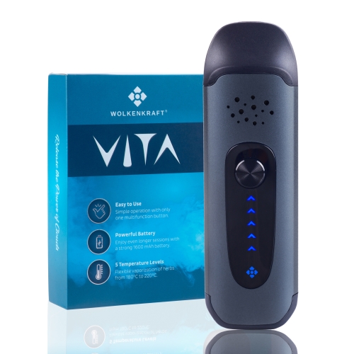 Produktbild von WOLKENKRAFT® ViTA Vaporizer (Nachtblau), 1 Stk.
