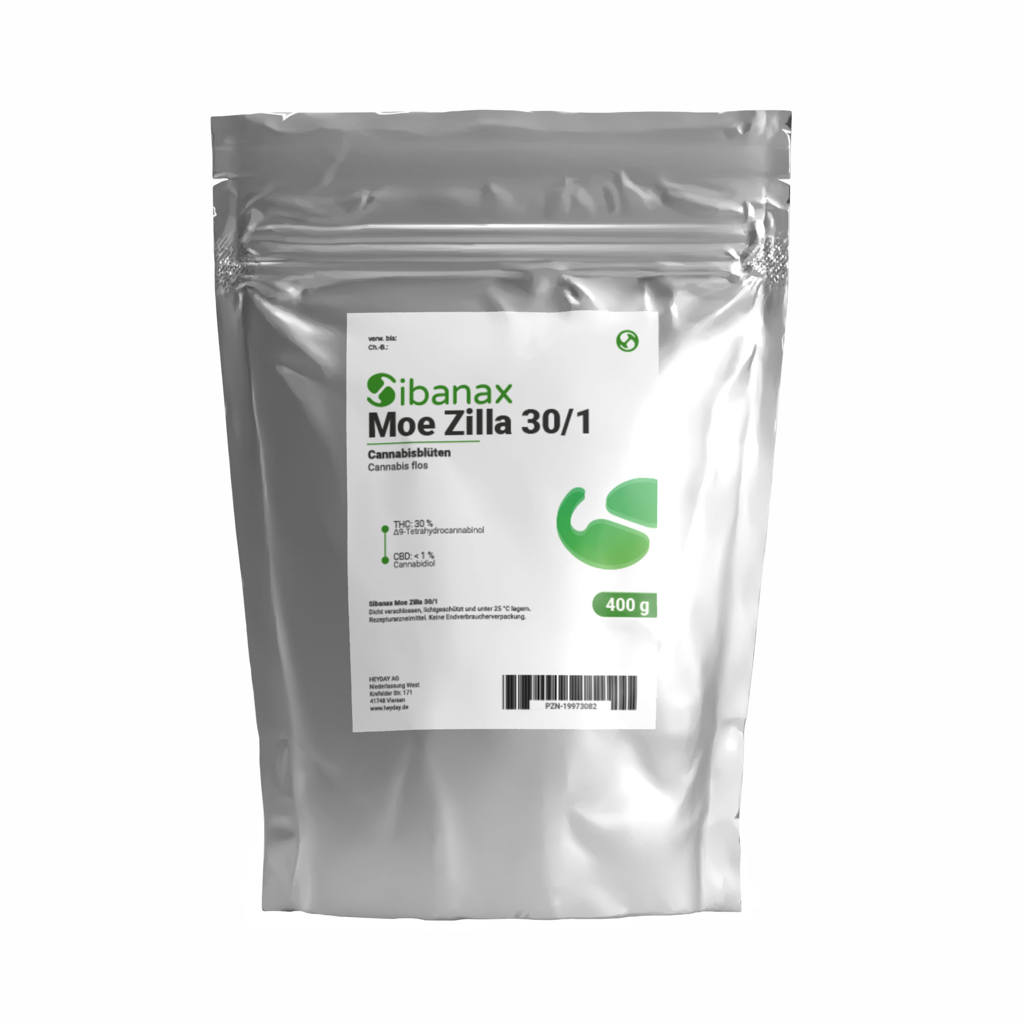Produktbild von Sibanax 30/1 Moe Zilla 400g