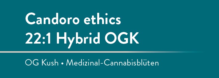 Produktbild von Candoro ethics 22:1 Hybrid OGK (OG Kush) 15g